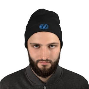Embroidered Salmedia Beanie