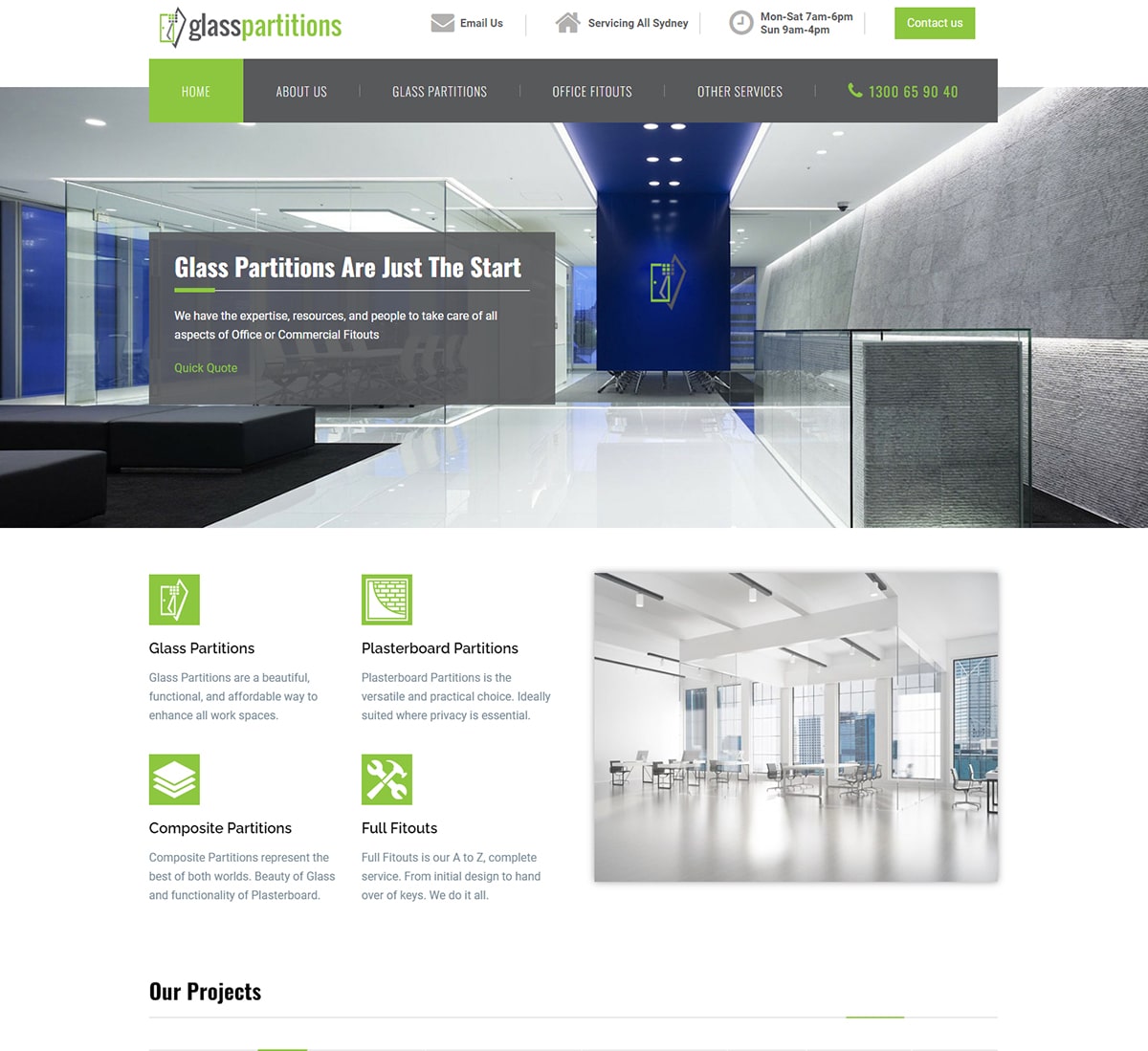 glasspartitions